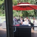 Serenity House Detox & Recovery outside patio Jupiter