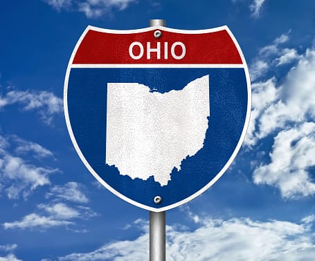 ohio road sign