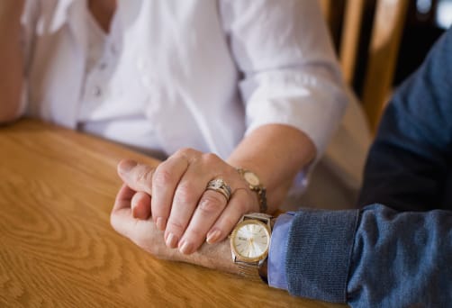 Holding hands and asking for help can be a part of substance abuse detoxification Begins With Asking for Help