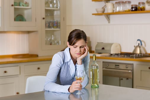 How will she know how much wine is too much?
