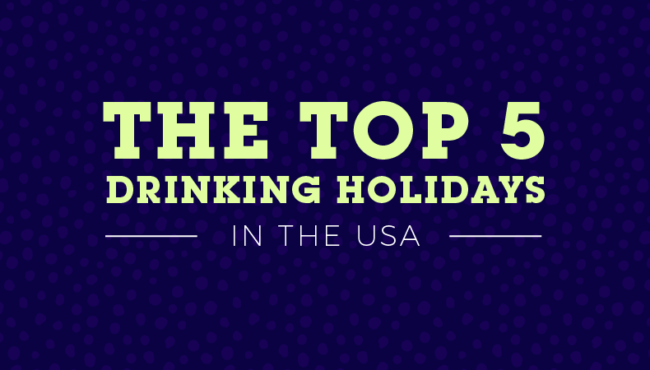 Top drinking holidays in US