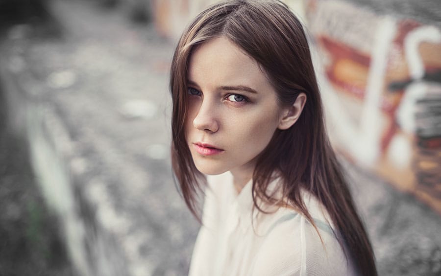 This sad young woman can get her serenity back at Serenity rehab.