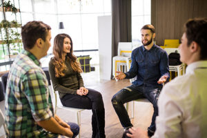group therapy at a vyvanse addiction treatment