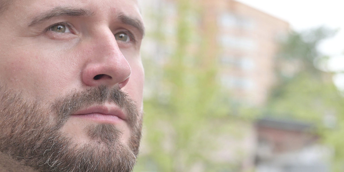 a man thinking about Addiction Help with Drug Rehab Rhode Island