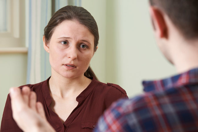 a woman getting drug addiction treatment
