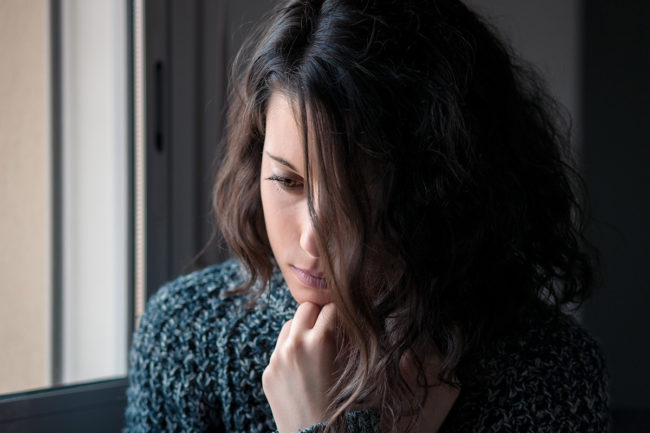 a woman distraught during Drug Addiction in New Jersey