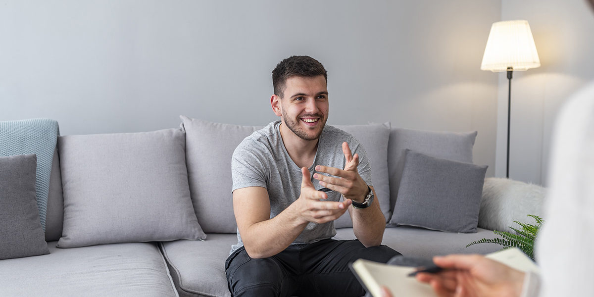 a man talking to his doctor about going to a detox centers in arizona
