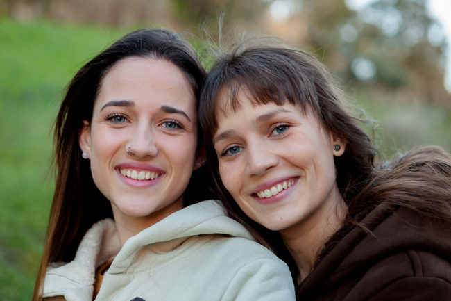 two women smiling after completing Detox in Allentown