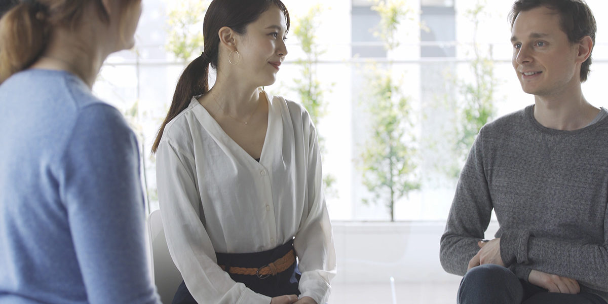 a group of women talking about Oklahoma detox centers