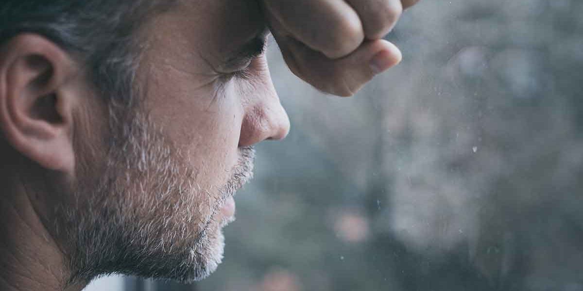 a man suffers from heroin withdrawal symptoms