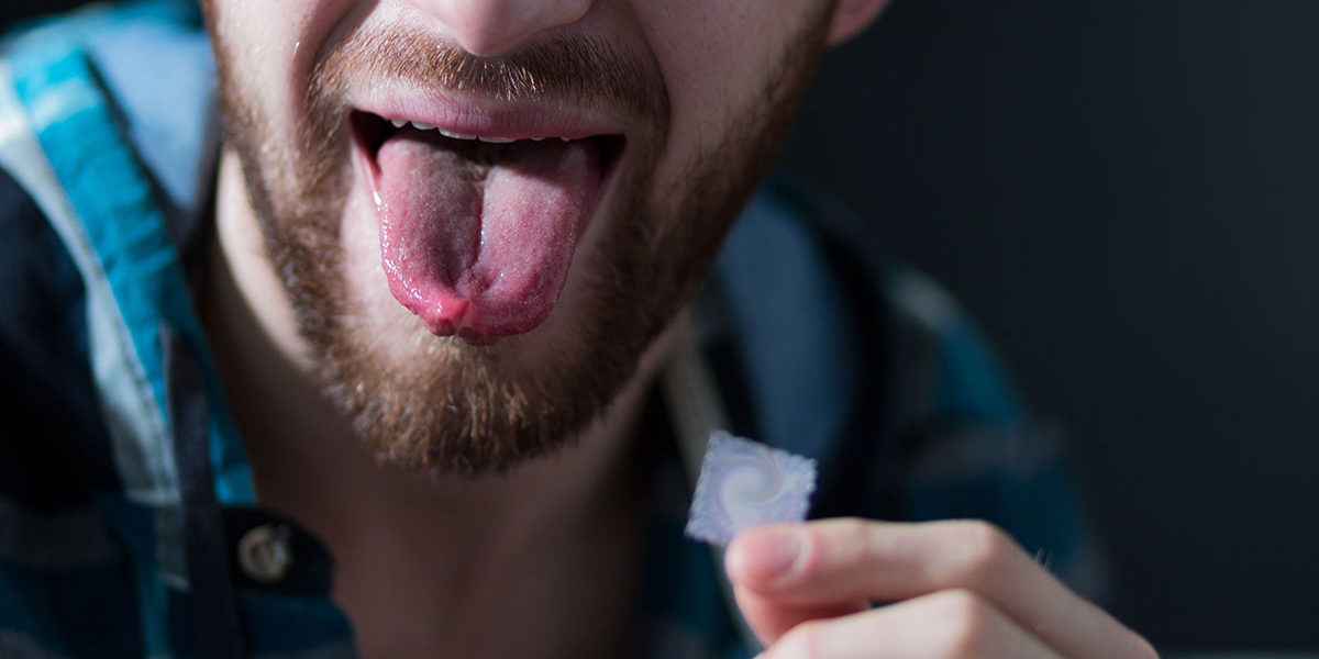 a man taking acid without asking what is lsd