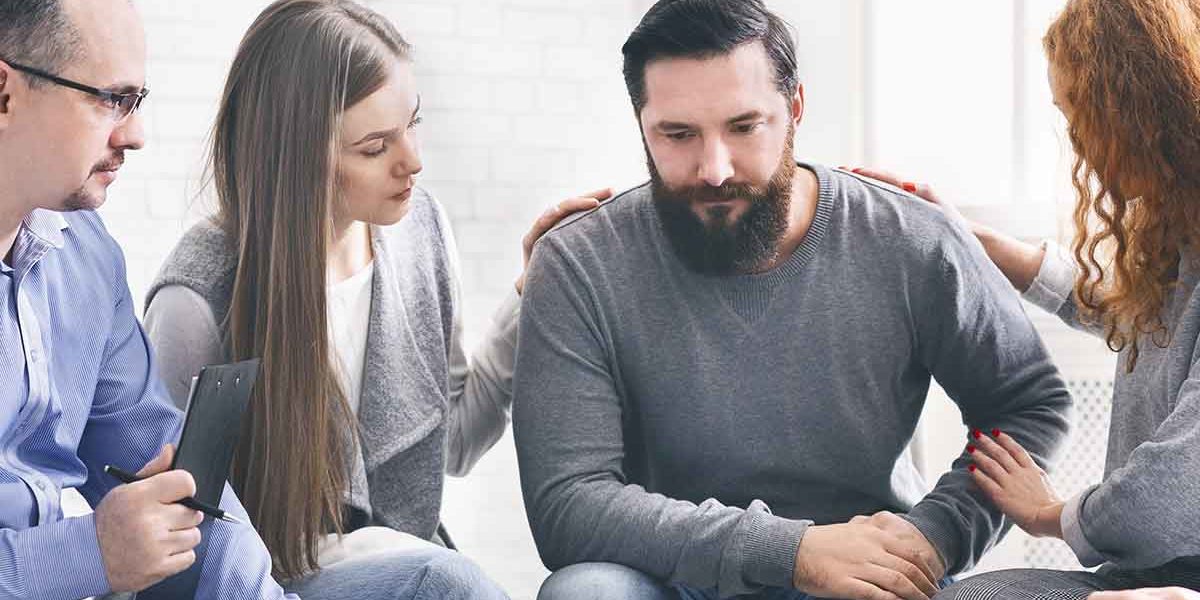 Co-Occurring-Disorders man learns about what disorders can co-occur