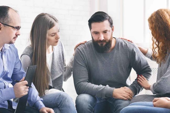 man learns about what disorders can co-occur