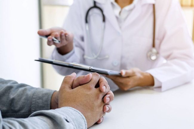 doctor discusses advantages of inpatient detox