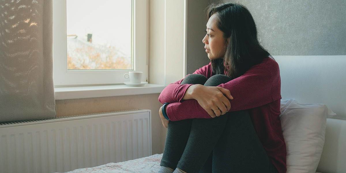 woman deals with addiction triggers