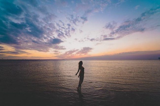 a woman celebrates her amphetamine detox in florida