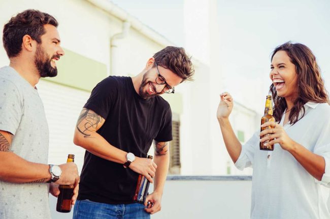 a group does not participate in sober living