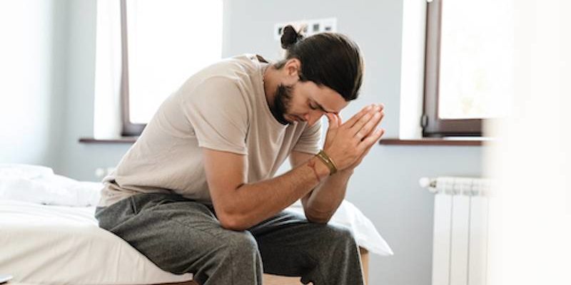 a man goes through marijuana detox