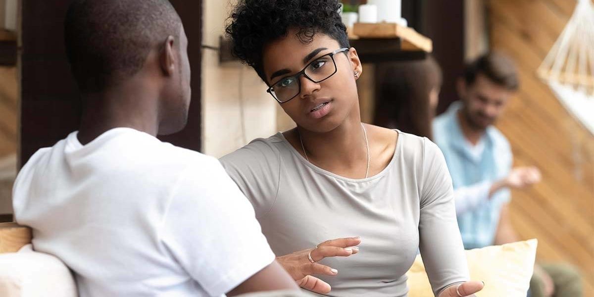 Finding a Reliable Drug Detox Center in Jupiter, Florida two people discuss options for a reliable drug detox center jupiter florida