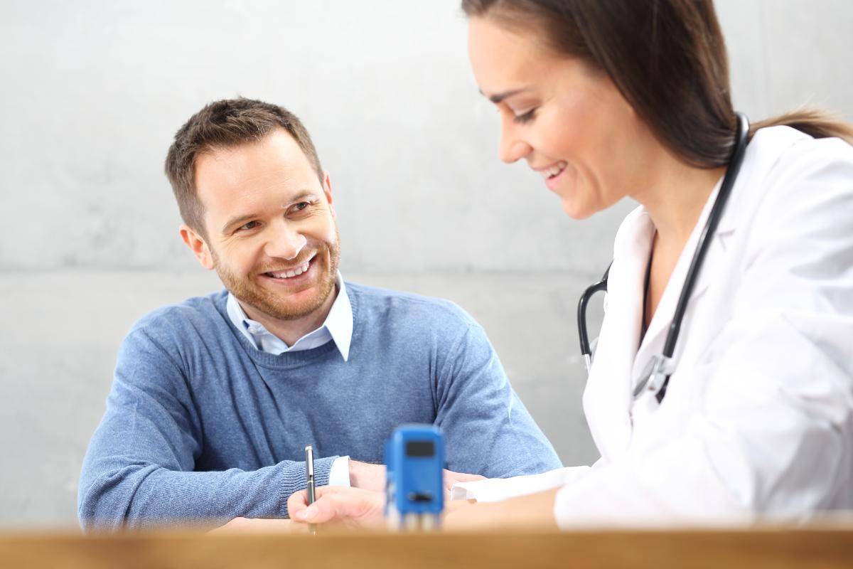 person being admitted to inpatient detox