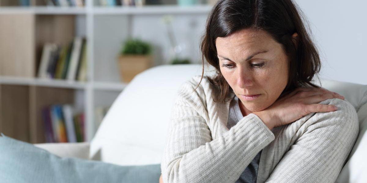 a woman experiences symptoms during opioid detox